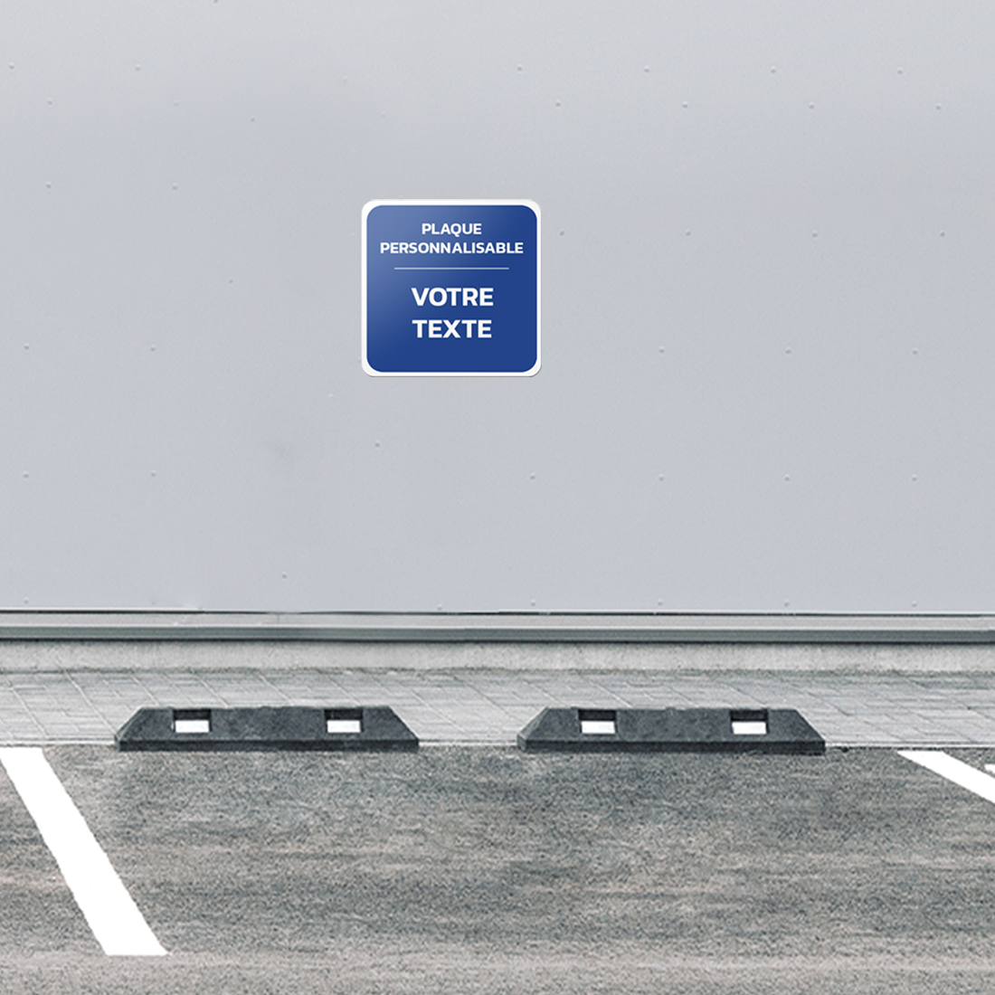 Signalétique Parking personnalisé sans logo Parking
