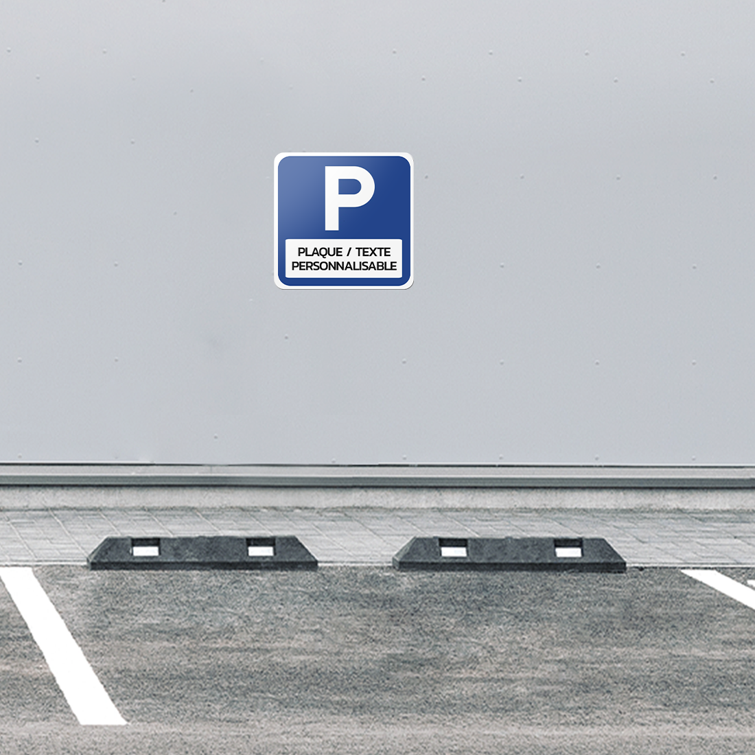 Signalétique Parking personnalisé avec logo Parking