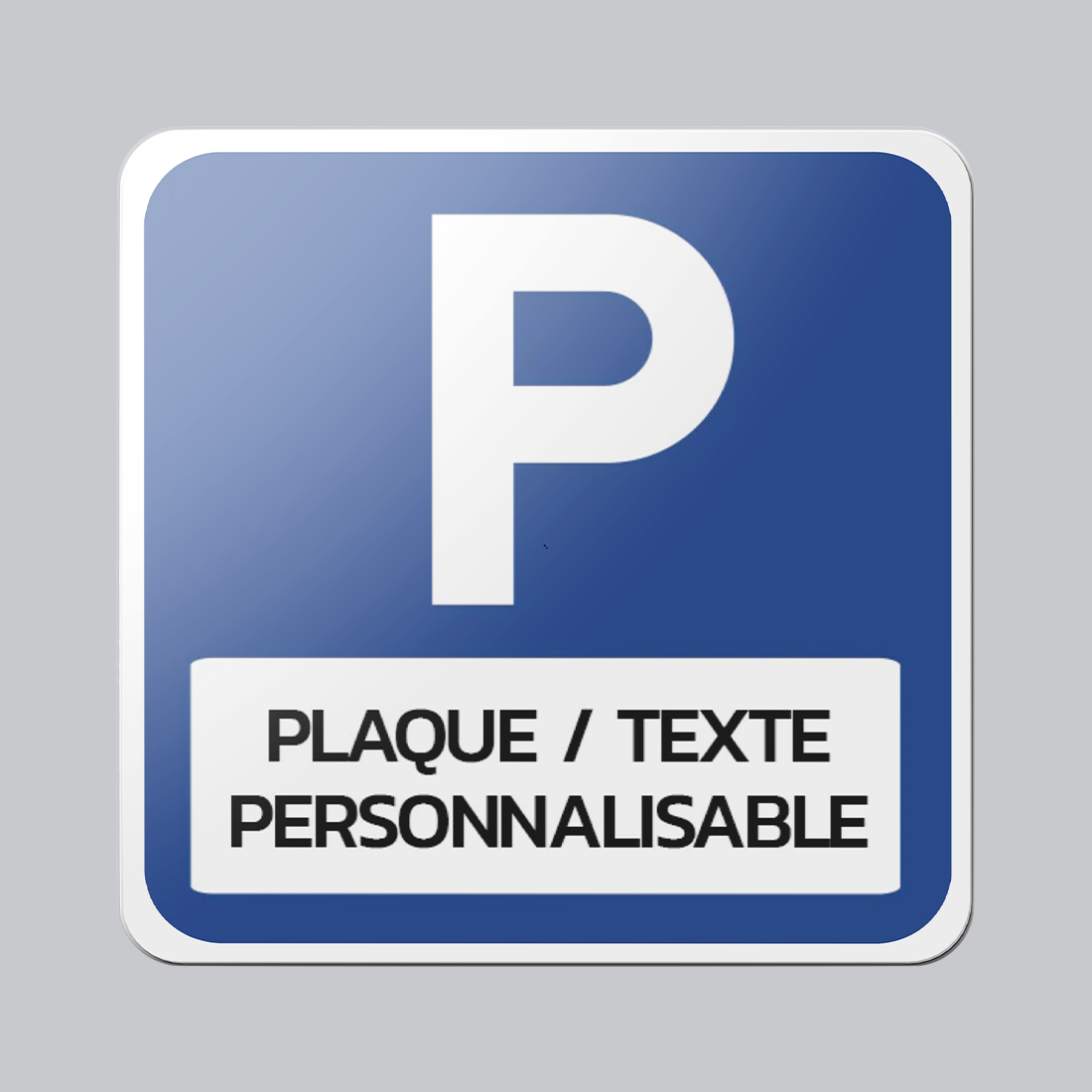 Signalétique Parking personnalisé avec logo Parking